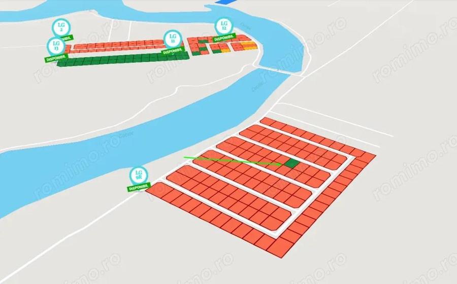 Teren Intravilan 328mp in zona lacului - Manastirii | #LG9R - 1