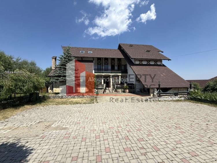 Pensiune cu vedere spectaculoasă la Bucegi și Piatra Craiului - Bradul Inalt
