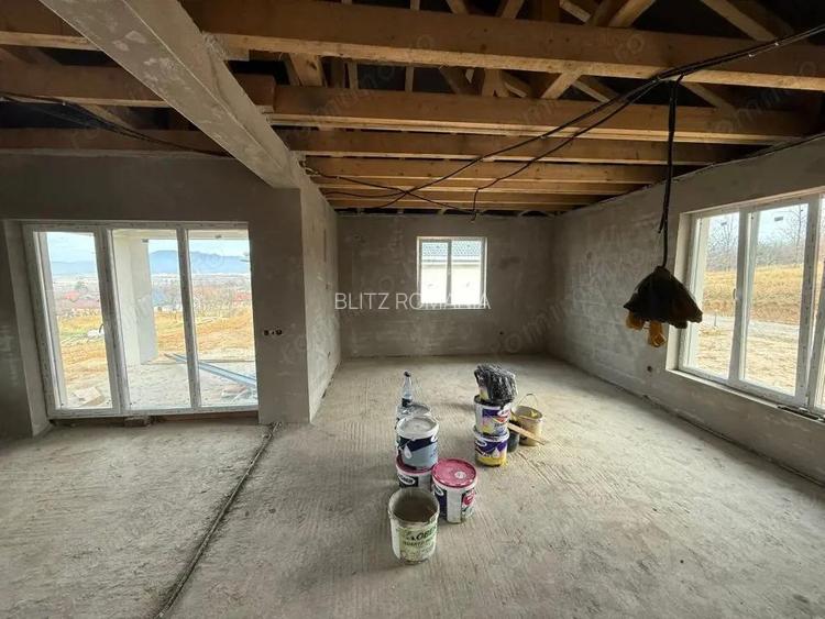 Casa noua, 114 mp utili, semifinisata Satul Nou de Jos, tip Mediteranean