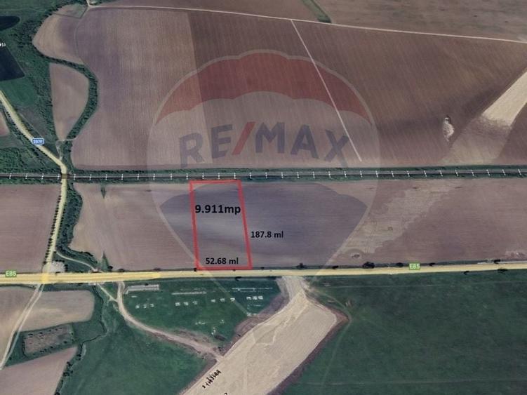 Teren intravilan 9911mp de vanzare, Beresti-Bistrita/ E85 - 1