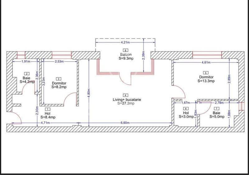 Apartament 3 camere LUX 70mp BLOC NOU Borhanci - 3