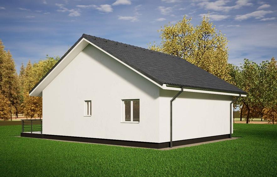 Casa plan Parter,90 mp,HLINCEA,teren 334 mp. - 2