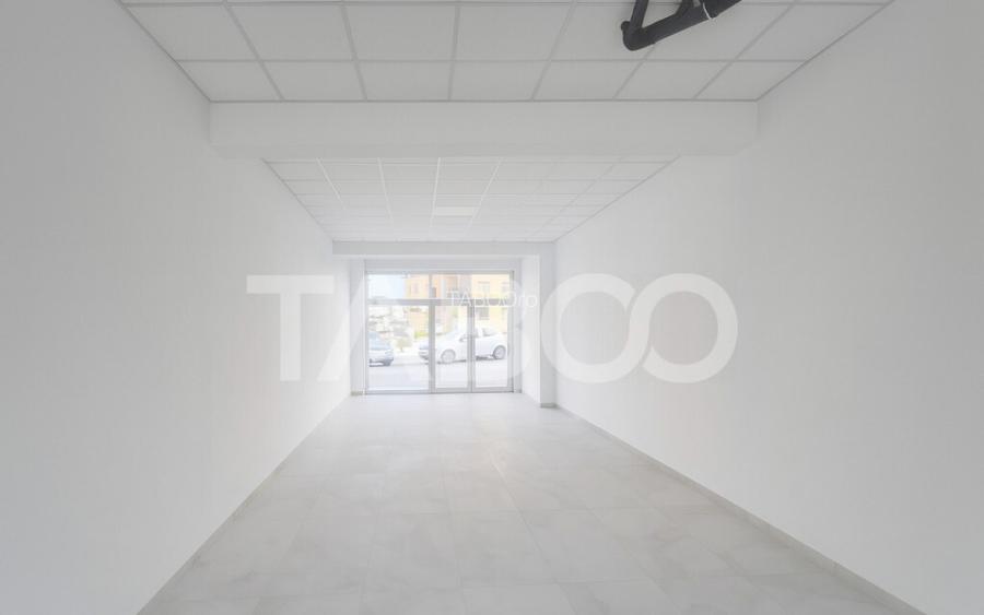 Spatiu comercial de inchiriat 65 mp vad excelent Selimbar Si