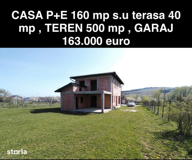 Casa noua singur in curte 160 mp P+E la ro?u cu 500 mp teren Poplaca - 20