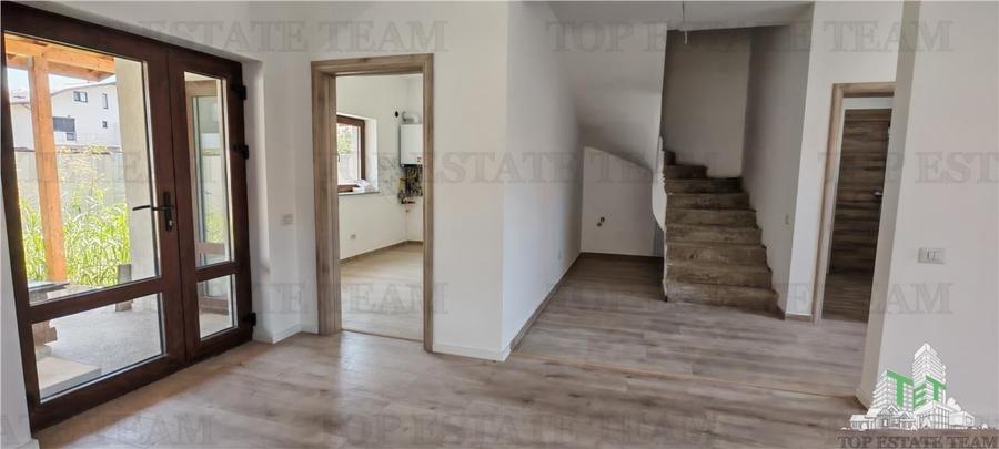 Vila individuala cuplata 5 camere, P+1+M, incalzire in pardoseala, toate utilita - 9