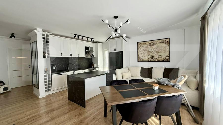 Apartament 3 camere, LUX, 2 bai, 72 mp utili, 2 balcoane, zona Stejarului - 1