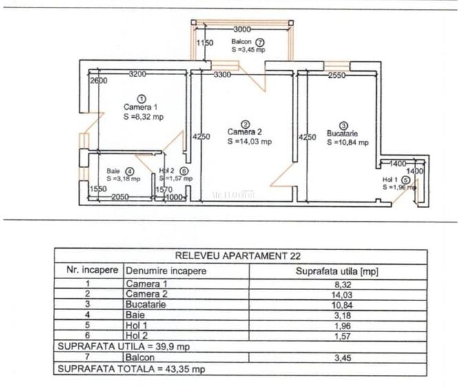 Apartament 2 camere cu 2 balcoane și pod – zona Torontalului - 4