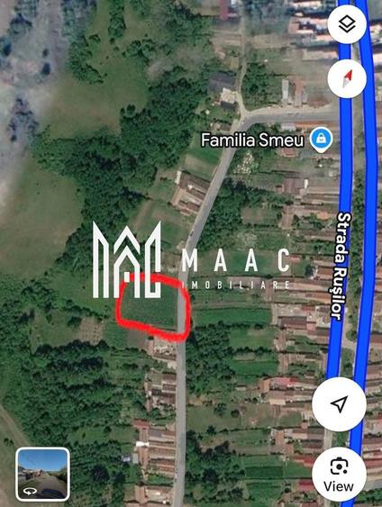 Teren Construcții intravilan de 1008 mp, în Slimnic