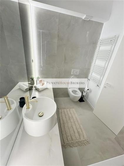 Apartament cu 2 camere semidecomandat, mobilat în Pipera