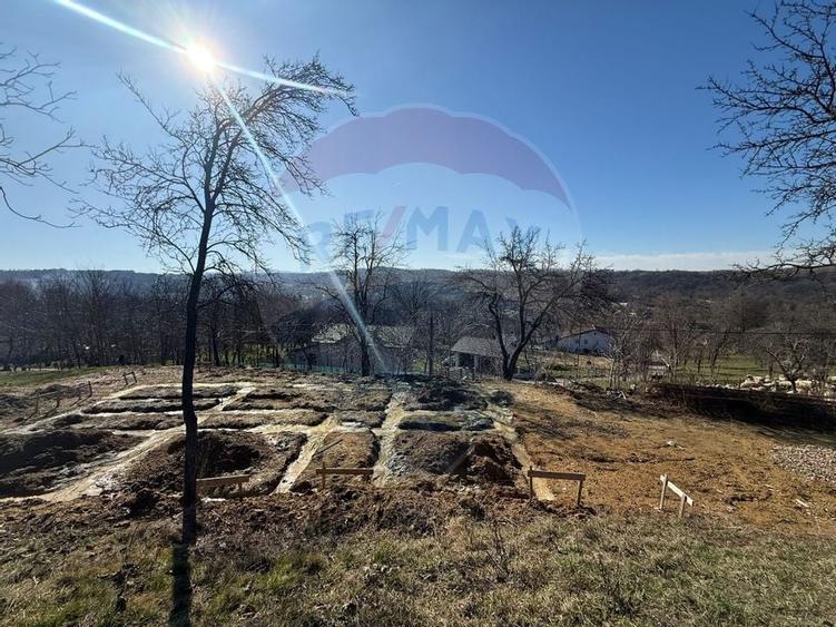 Carbunari Vanzare teren cu fundatie, proiect de casa si racorduri - 6