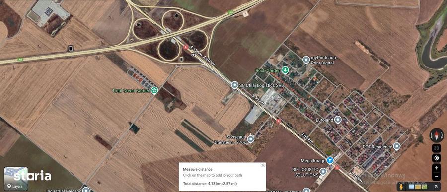 Postavari - Frumusani- Adiacent A0 - intabulat - 2