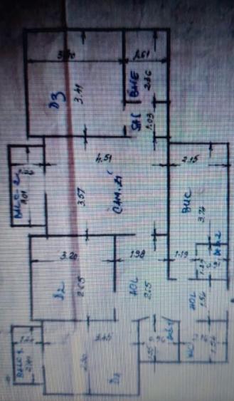 Apartament cu 4 camere decomandat în Central