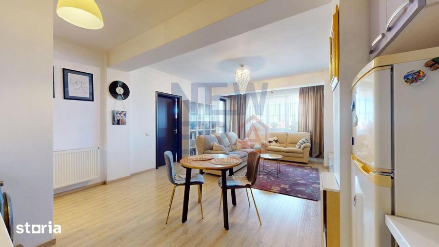 Apartament cu 2 camere, mobilat în Bucureștii Noi
