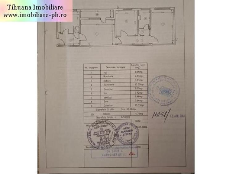 Apartament 3 camere de vanzare : Vest-(Lamaita) - 8