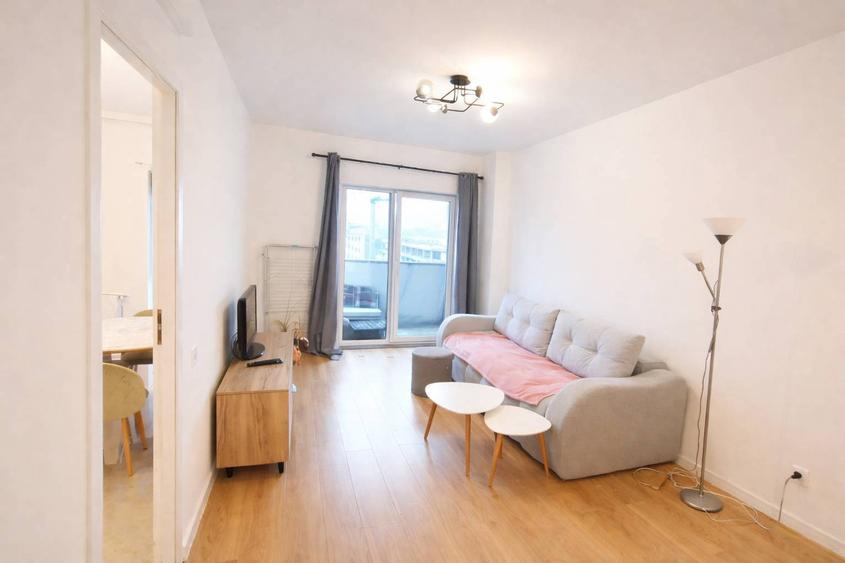 Apartament nou cu 1 camera confort sporit, etaj intermediar, finisat modern, mobilat si utilat - 3