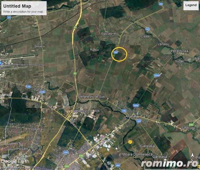 Teren Stefanestii de Jos ,PUZ aprobat - 1