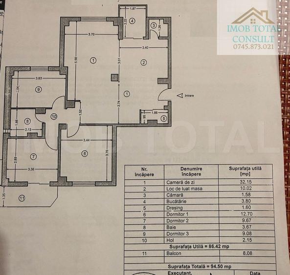 Apartament 4 Camere DECOMANDAT | Zona BIG | Mobilat - 2
