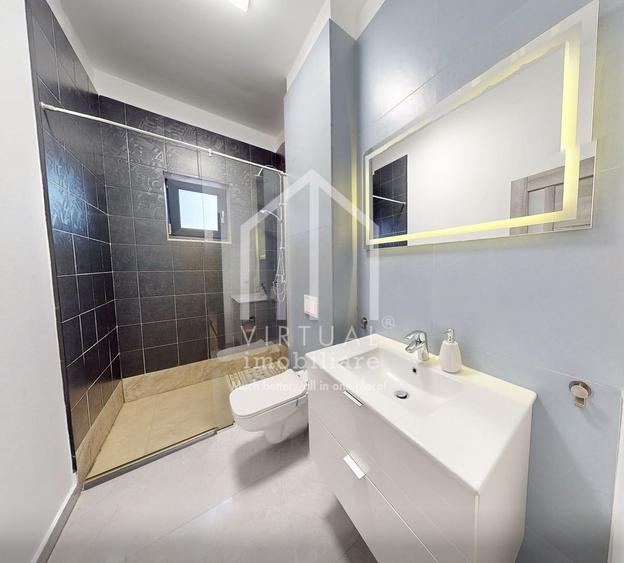 Apartament 3 camere - Mobilat si utilat - 83 mp utili + terasa de 19mp - 9