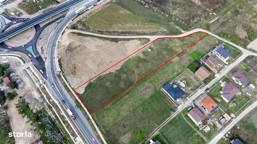 Teren intravilan Osorhei langa centura - 5