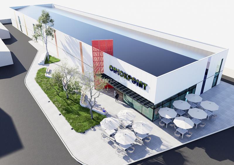 Proiect nou - cladire P+1 destinata activitatilor comerciale