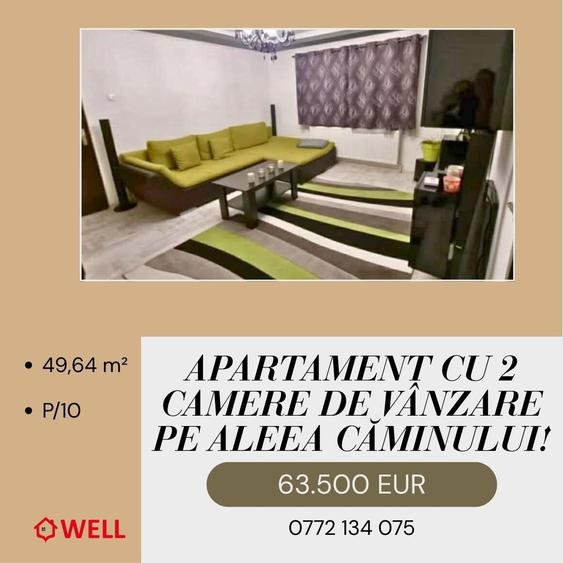 Apartament cu 2 camere de vânzare în Sfântu Gheorghe, pe Aleea Căminului! - 1