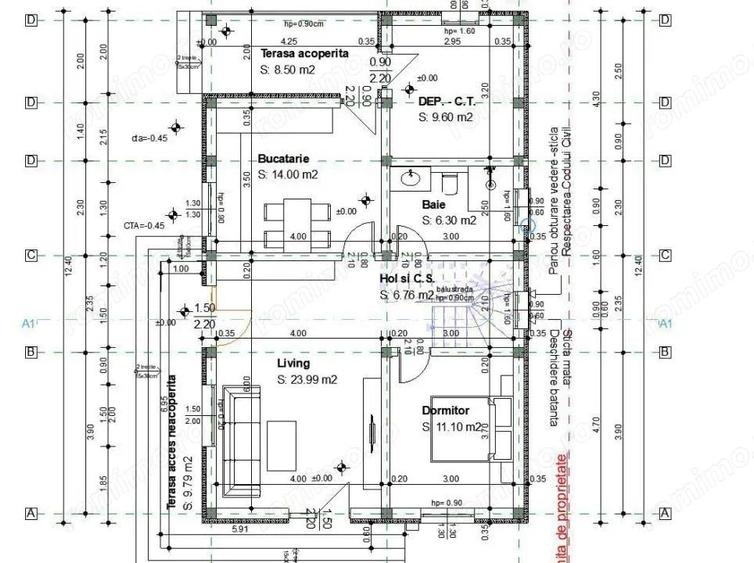 Casa P+1 la ro?u, 130 mp, zona MetroAeroport Craiova - 19
