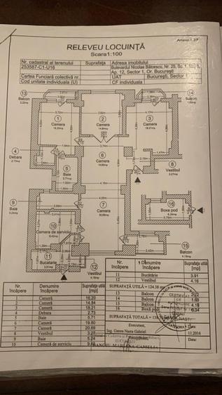 Apartament lux ultracentral 125 mp, bloc Wilson, bvd Nicolae Balcescu - 1
