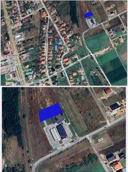 Teren intravilan - 1000 mp, Șag, județul Timiș - pt servicii,comert,productie - 3