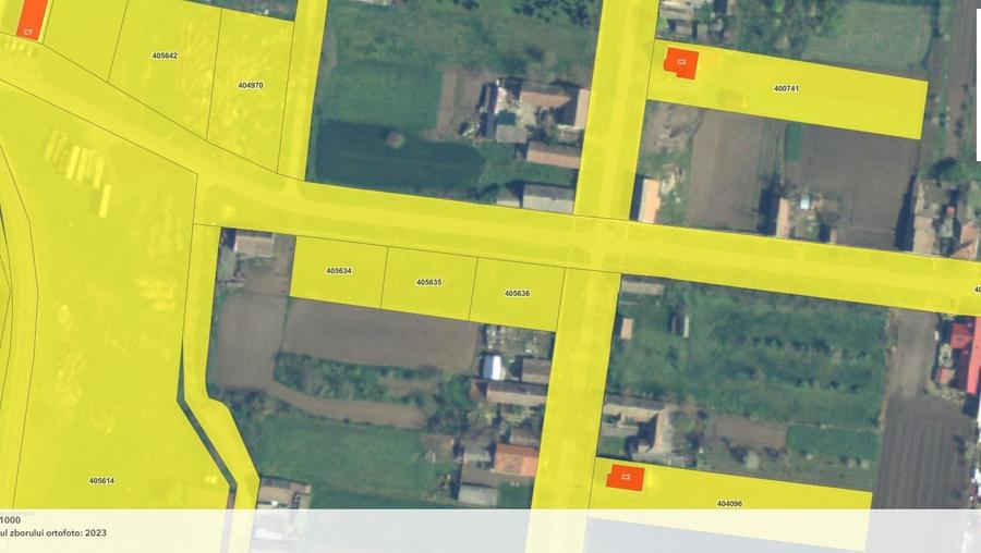 Teren Construcții intravilan de 981 mp, în Comloșu Mare