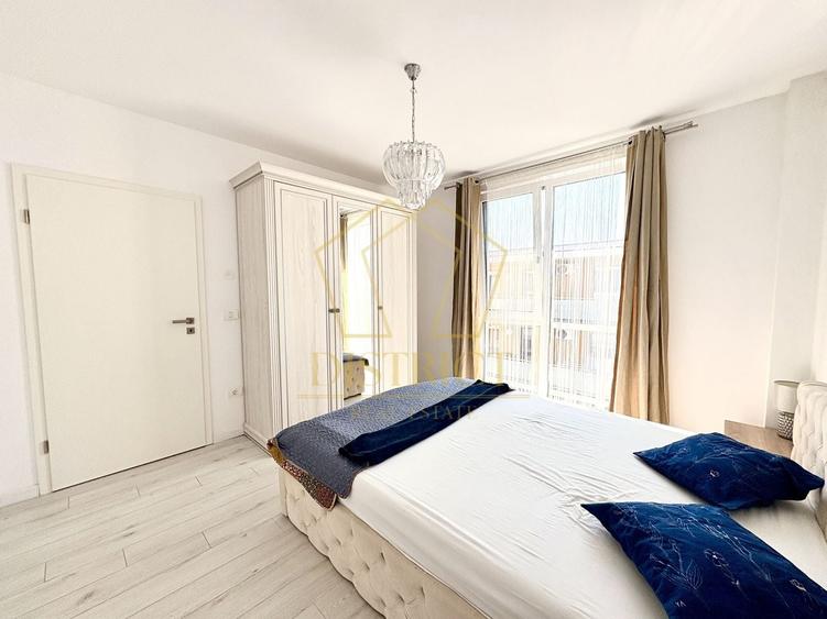 Apartament cu 2 camere semidecomandat, mobilat în Moșnița Nouă