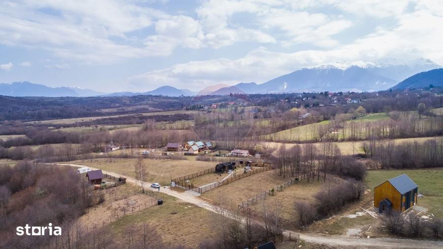 Teren de 850 mp, în Bran