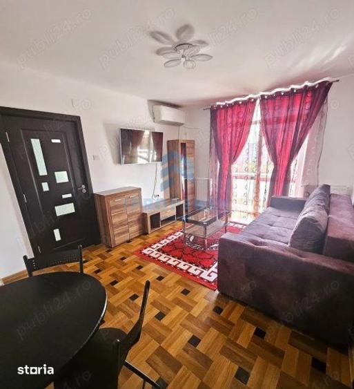 Apartament cu 2 camere semidecomandat, mobilat în Gara de Nord