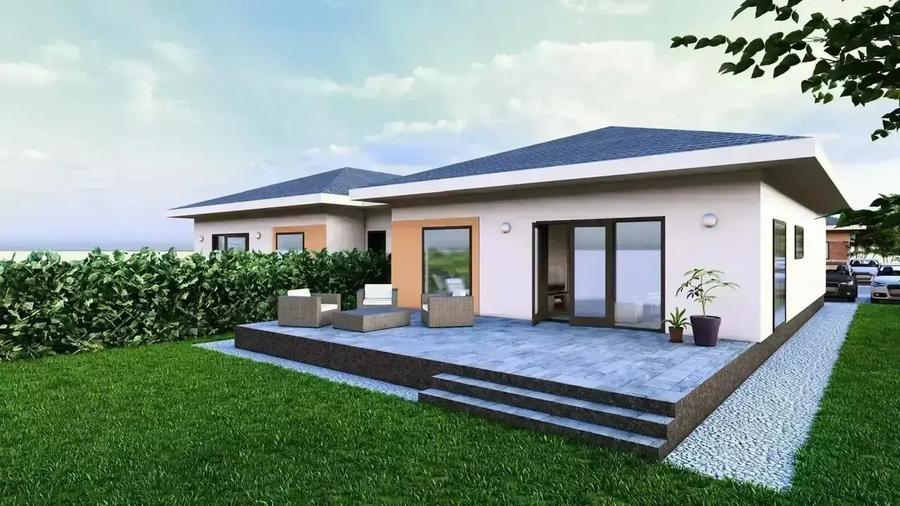 Vila individuala cu 4 camere, 105 mp utili, 400 mp teren CITY NORD - 2