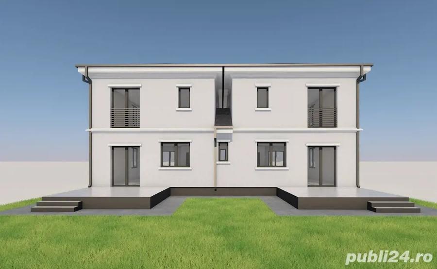 Duplex Giarmata despartit prin camera technica - 1