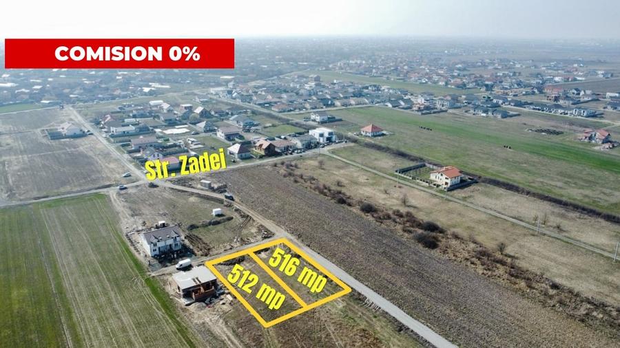 Parcela teren - Proiect + AC duplex - Comision 0% - 6