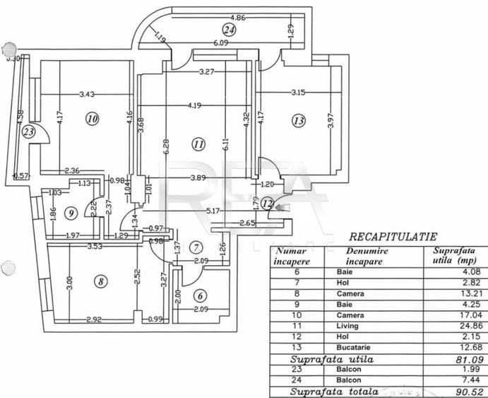 3 camere cu loc de parcare la 10 min Metrou P-ta Victoriei - 14