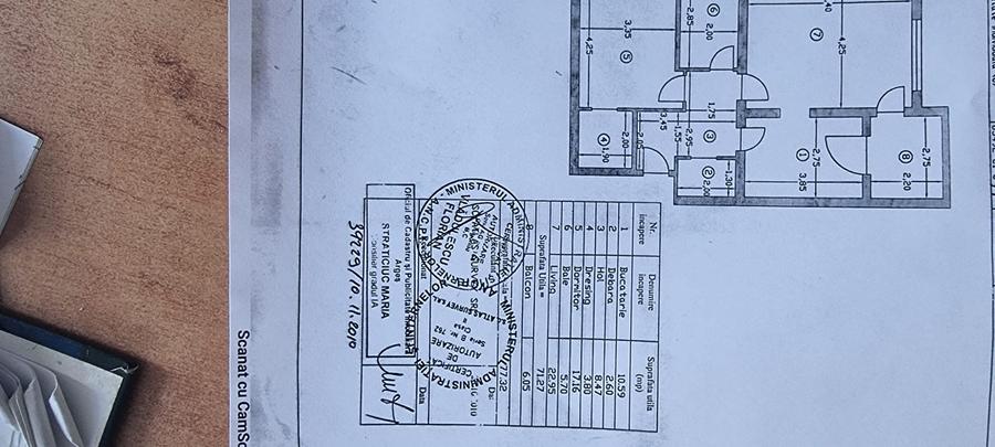 Vand apartament 2 camere in Pitesti, bloc Panorama Tower, etaj 1 - 14