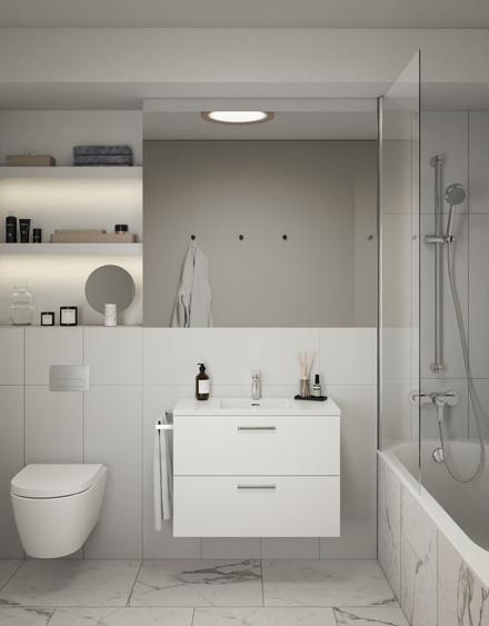 ULTIMELE APARTAMENTE 2 CAMERE – ANTRACIT X COANDĂ - 64,7 mp utili - 4