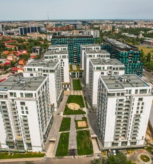 2 cam ONE COTROCENI PARK, mobilat Premium, parcare inclusa, piscina,0% COMSION - 1