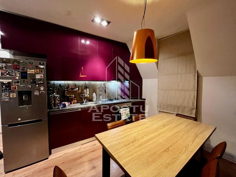 Apartament 3 camere la mansarda , zona Simion Barnutiu/Modern - 9