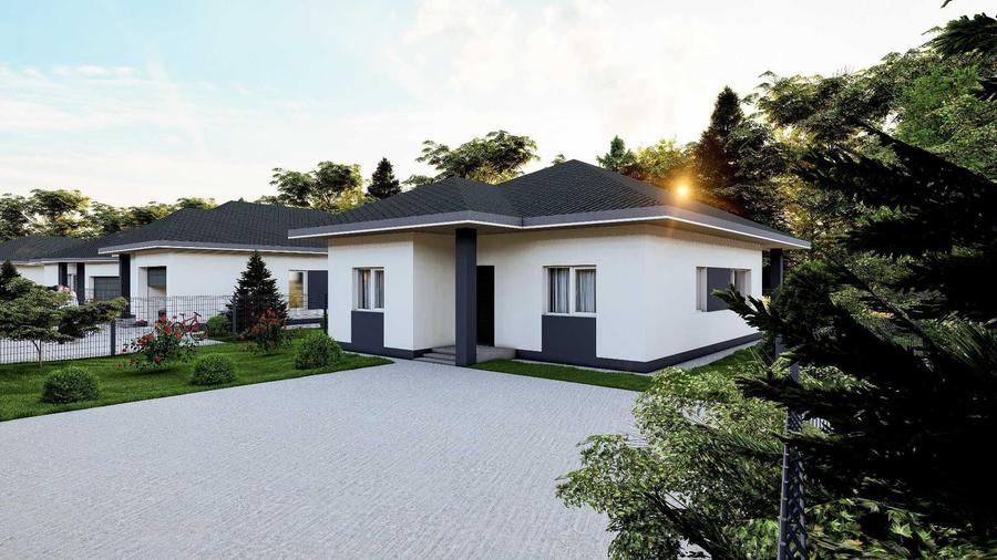 Tautii Magheraus - in centru - vand casa 120 m.p cu 7 ari teren - 6