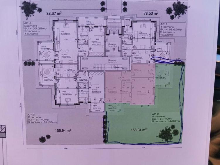 Apartament Direct Proprietar Cu Gradina In Cristian - 2