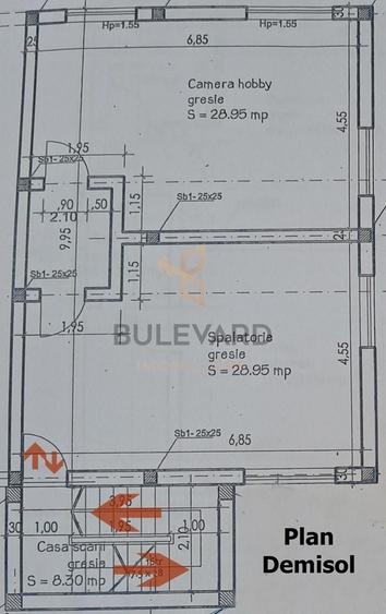 Comision 0! Casa 206 mp utili + pod 60 mp, 4 parcari, 304 mp teren - 20