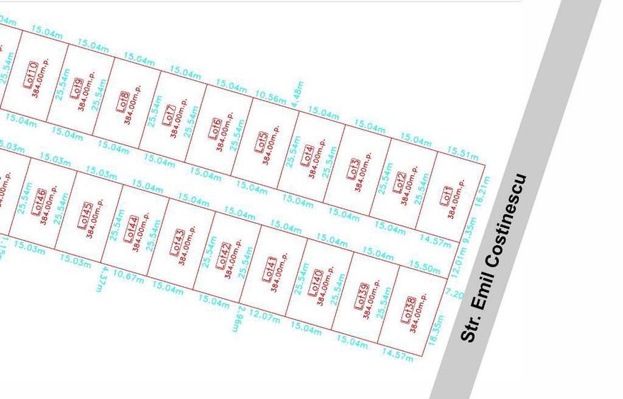 Loturi teren intravilan Costinesti zona Beach Please-Nibiru - 7