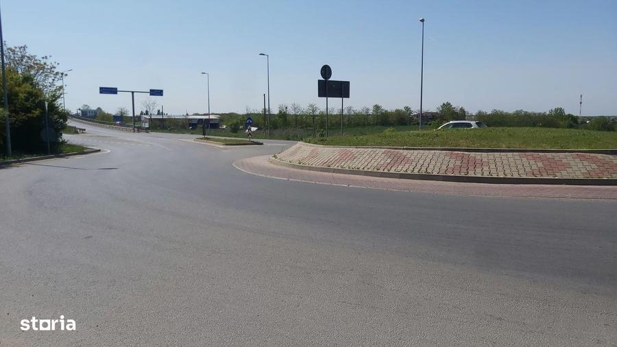 Teren comercial 11200 mp, acces sens giratoriu intersectie A3- Dj 100 - 3