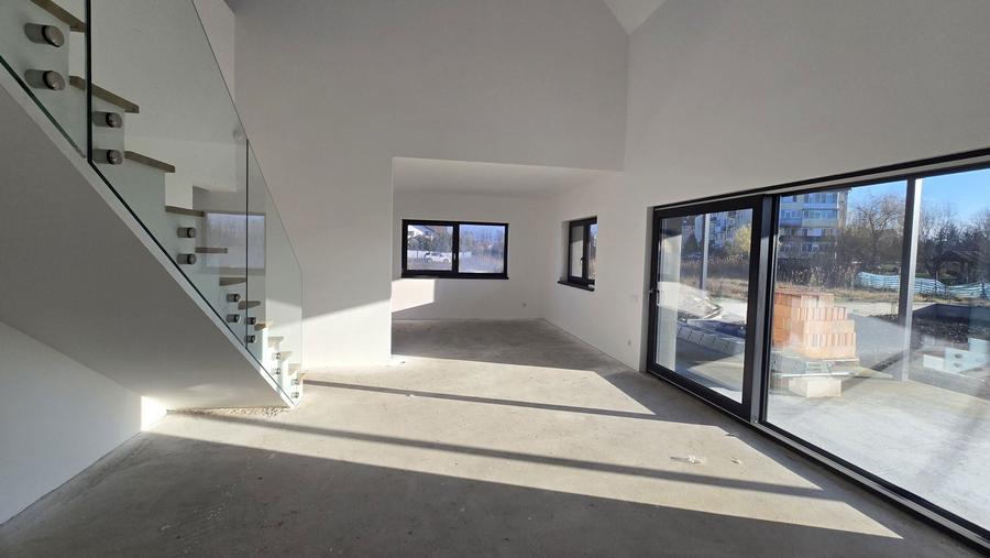 Casa premium eficienta energetic, proiect deosebit 140 mp utili cu 600 mp curte - 6