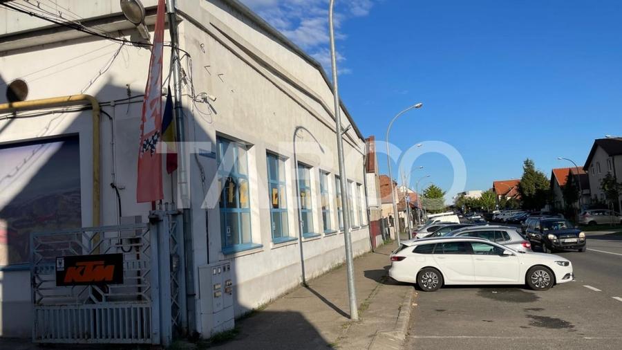 Hala 430mp cu vitrina 21m si birouri zona circulata Piata Cluj - 2