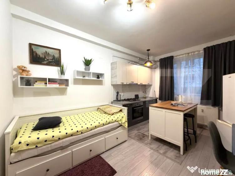 Garsoniera LUX de Inchiriat, 22 mp, Dambul Rotund - 1