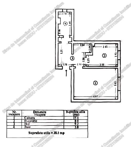 ⏩ Garsoniera 38m² Bloc Apartamente Decomandata Centrala Incadrata - 8