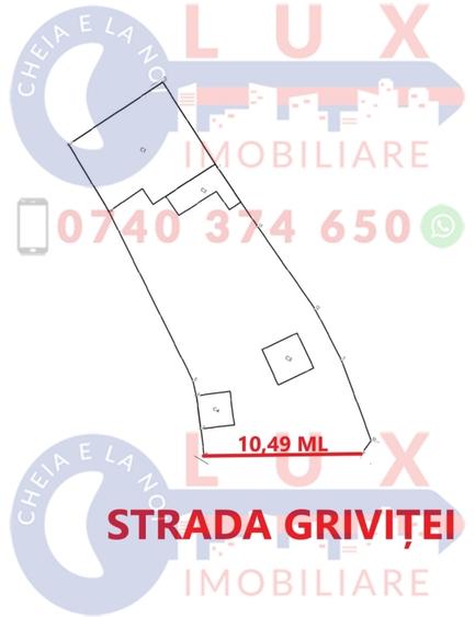 ID 7777 EXCLUSIVITATE - Teren pe Strada GRIVITEI - 1